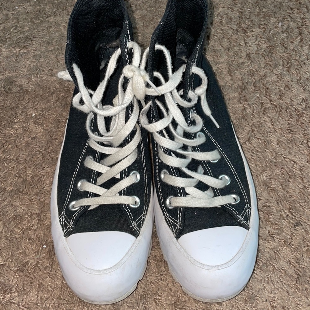Chunky heel Lugged All Star Converse 8